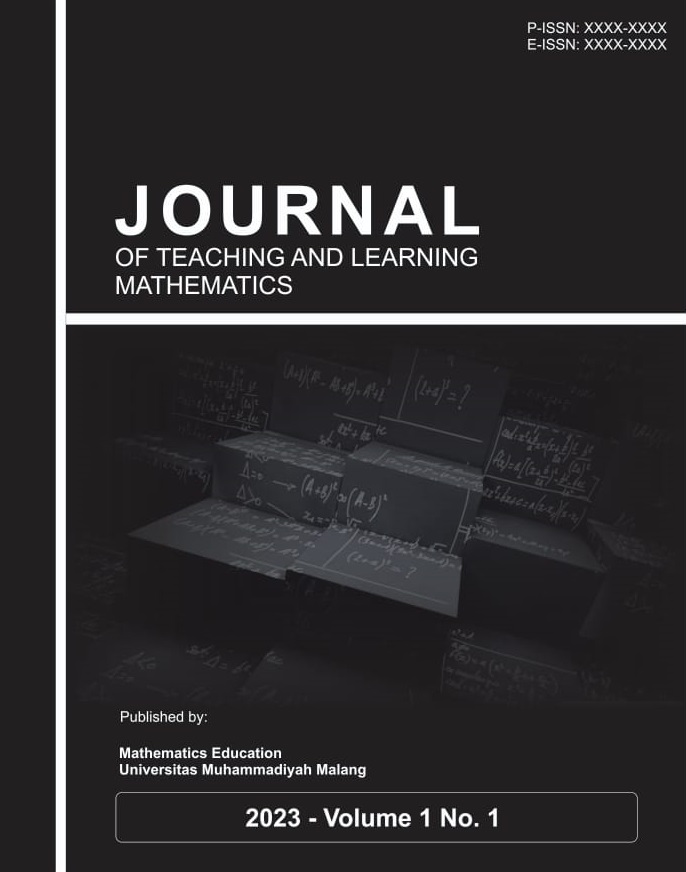 					View Vol. 1 No. 1 (2023): Journal of Teaching and Learning Mathematics
				