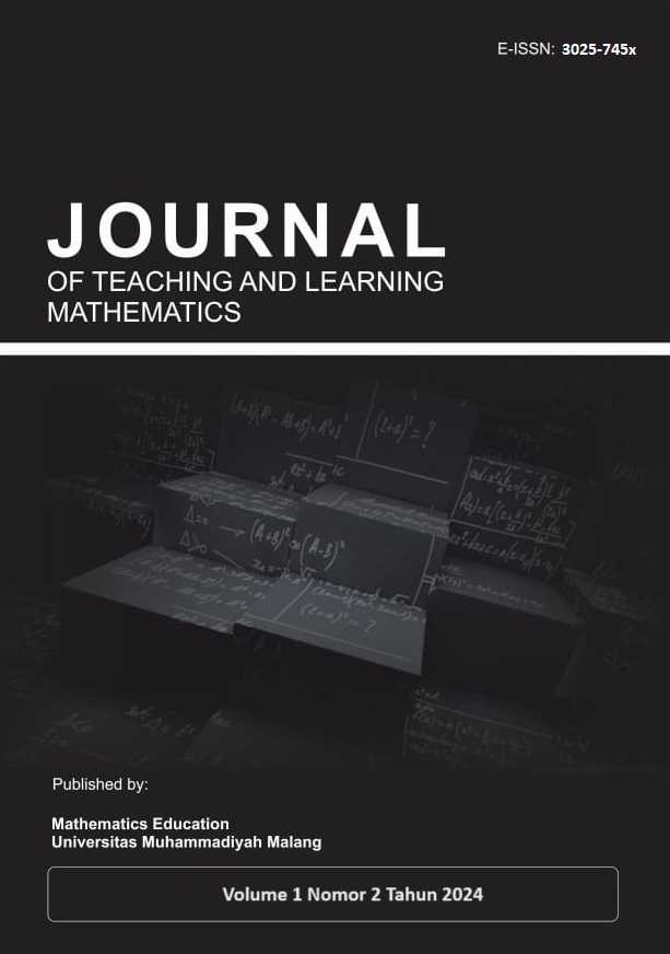 					View Vol. 1 No. 2 (2024): Journal of Teaching and Learning Mathematics
				