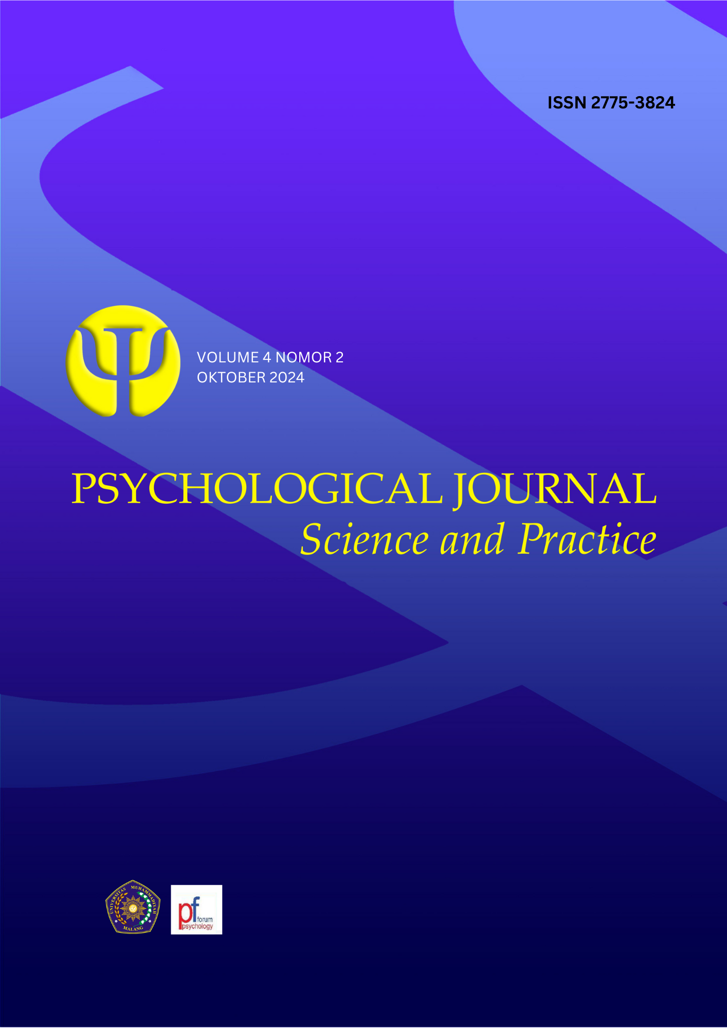 					View Vol. 4 No. 2 (2024): Psychological Journal: Science and Practice
				