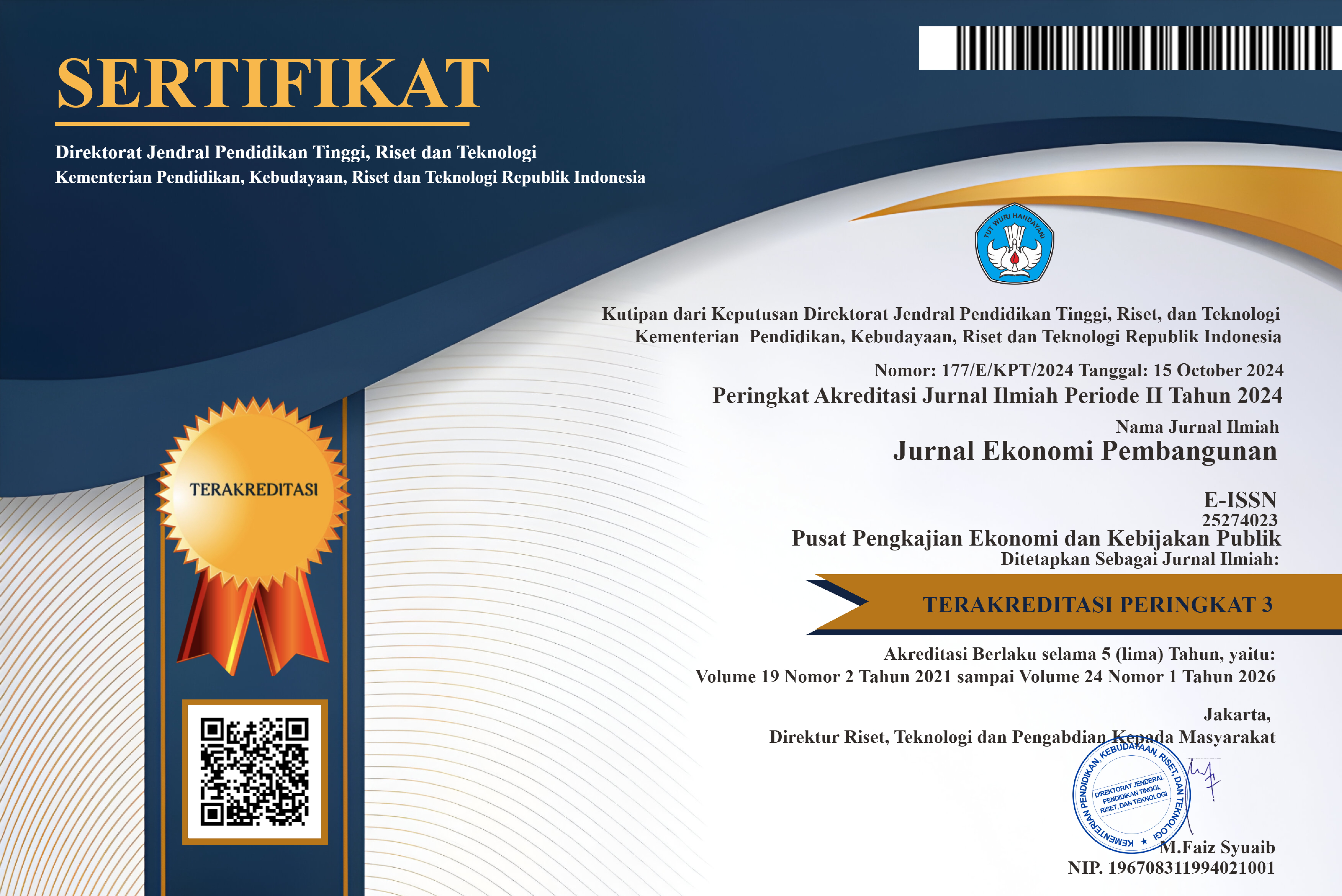 sertifikat SINTA